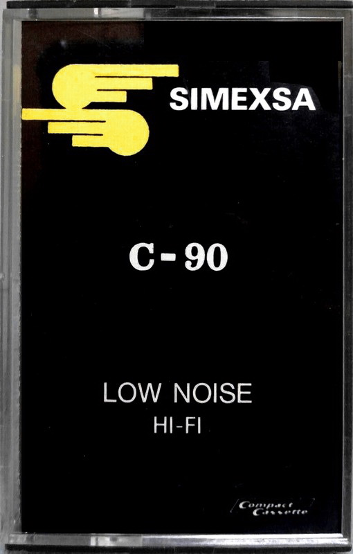 Compact Cassette Simexsa 90 Type I Normal Europe