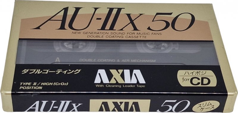 Compact Cassette: FUJI AXIA - AU-IIx 50