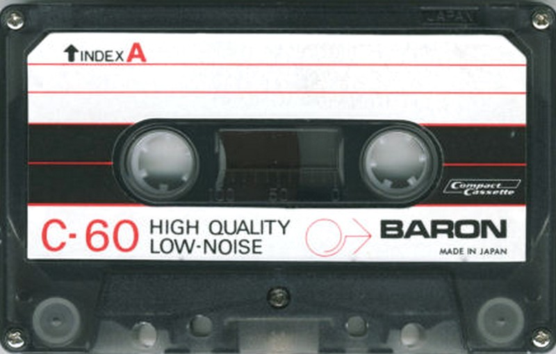 Compact Cassette Baron 60 Type I Normal 1977 Japan