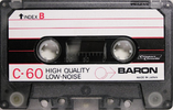 Compact Cassette Baron 60 Type I Normal 1977 Japan