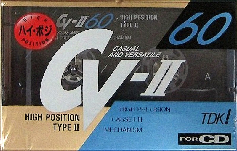 Compact Cassette: TDK  - CV-II 60