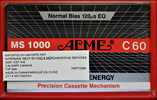 Compact Cassette Acme MS 1000 60 Type I Normal 1995 China