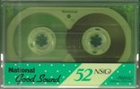 Compact Cassette National NS 52 "RT-52NS (G)" Type I Normal 1985 Japan