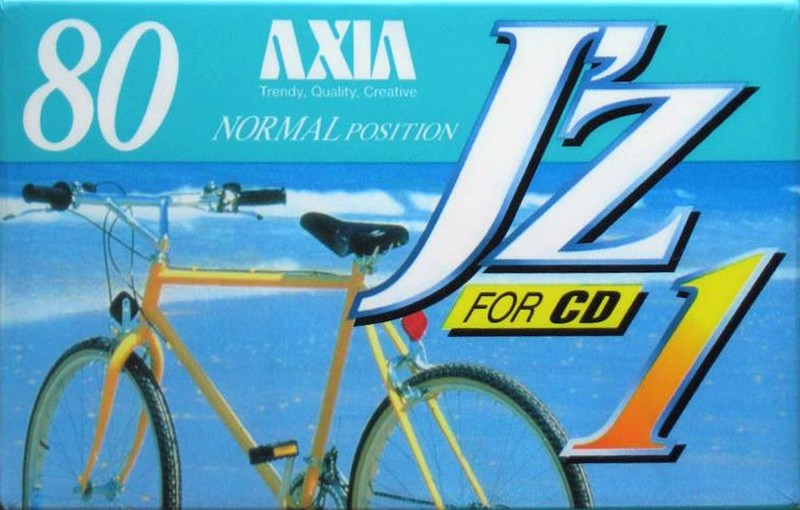 Compact Cassette AXIA J`z 1 80 "JZ1C 80" Type I Normal 1995 Japan