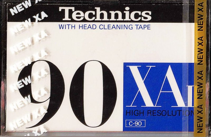 Compact Cassette: Matsushita Technics - XAII 90