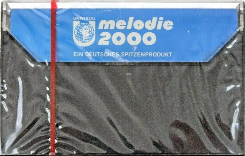 Compact Cassette Melodie 2000 90 Type II Chrome 1985 Germany