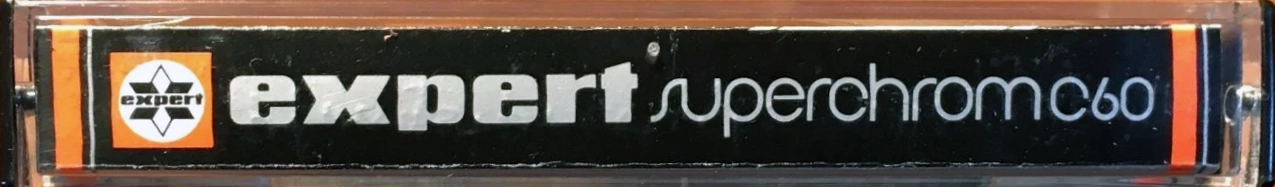 Compact Cassette Expert 60 Type II Chrome 1982 Germany