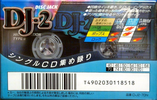 Compact Cassette TDK DJ2 Disc Jack 70 "DJ2-70N" Type II Chrome 1996 Japan