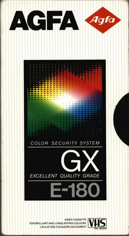 VHS, Video Home System: AGFA  - GX 180