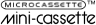 Microcassette, Minicassette logo